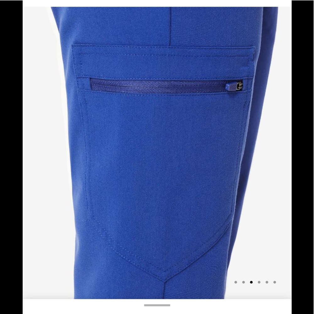 NWT FIGS Zamora Joggers Scrubs Pants Winning Blue - Picture 5 of 11